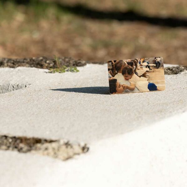 Wooden Visa USB Drive